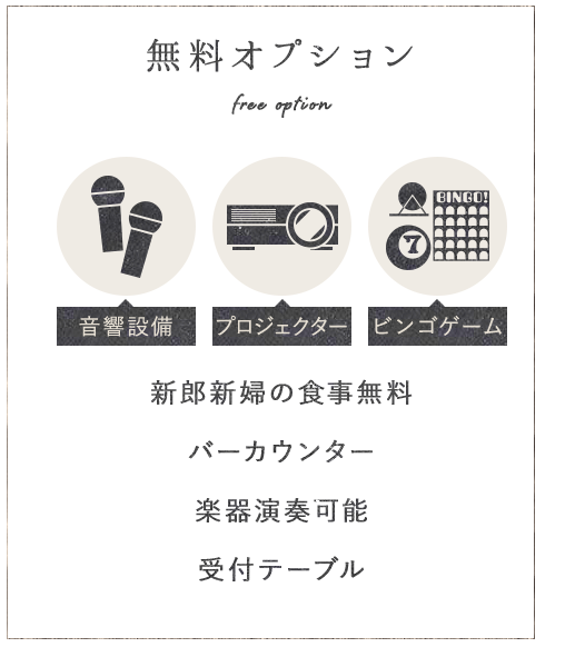 無料オプション