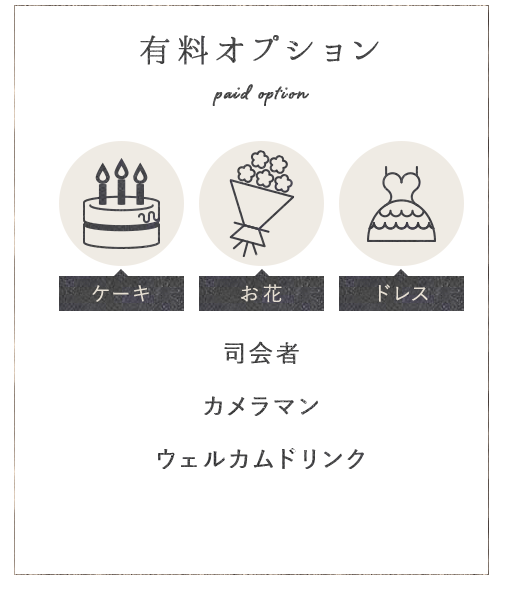 有料オプション